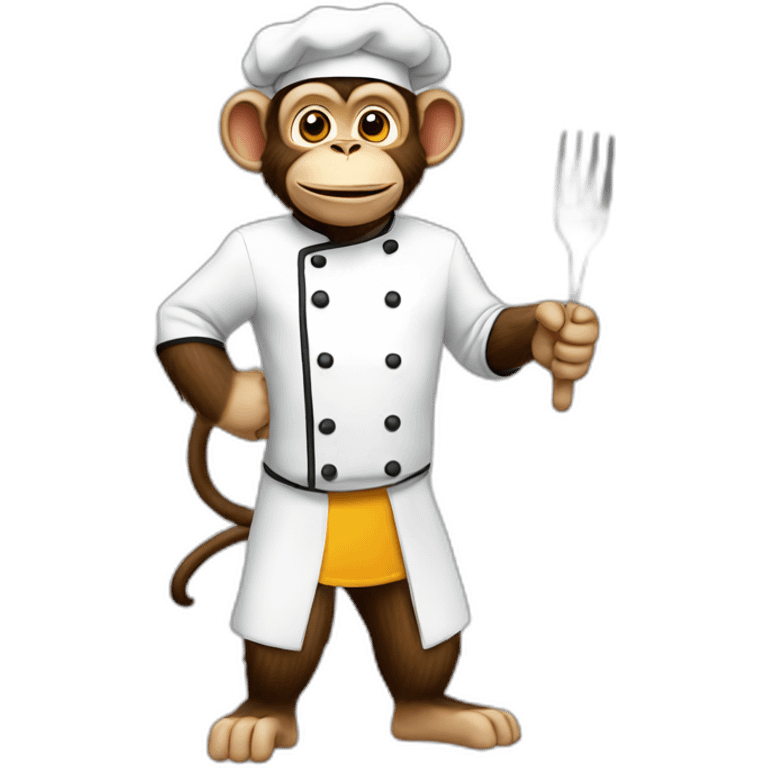 monkey chef emoji