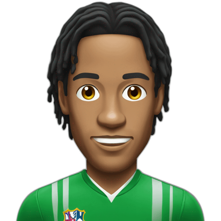 ronaldinho realistic football player emoji