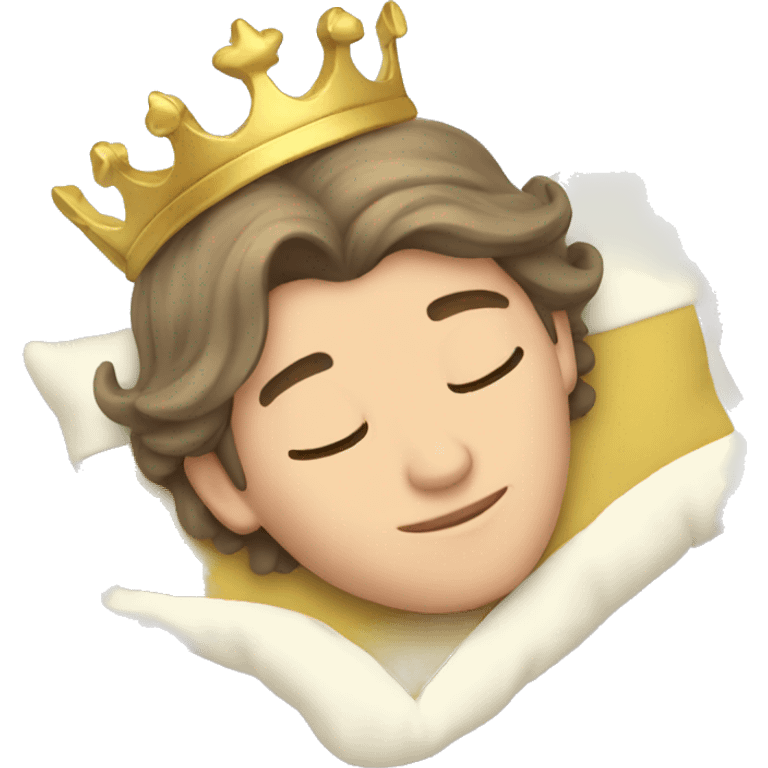 Sleeping beauty prince  emoji