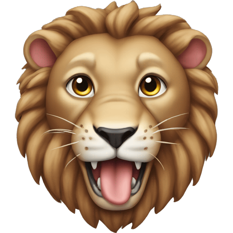 meat-eating lion   emoji