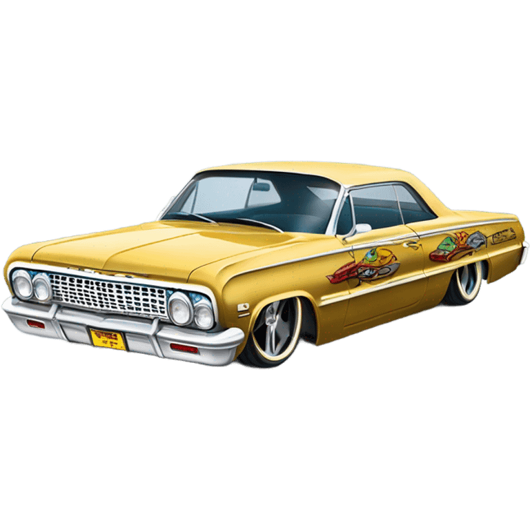 1964 impala low rider  emoji