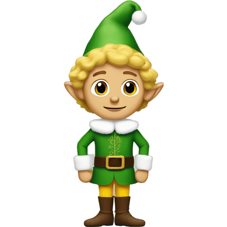 Buddy the elf from movie emoji