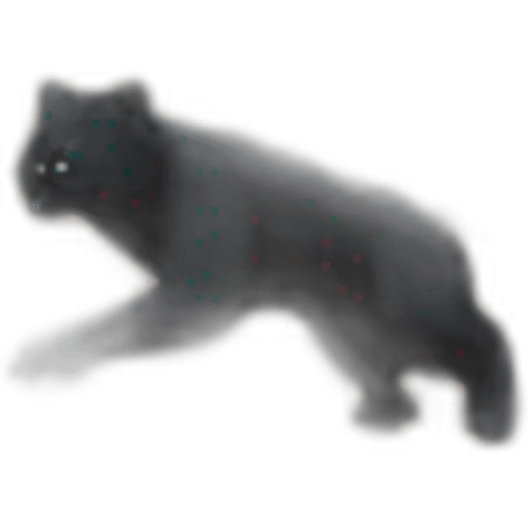 black panther fighting emoji