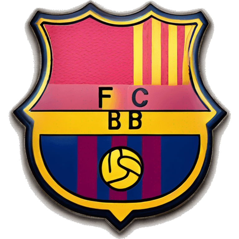 fc barcelona logo emoji