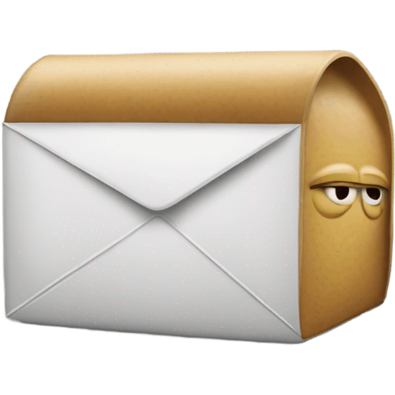 spam can with logo of the email emoji