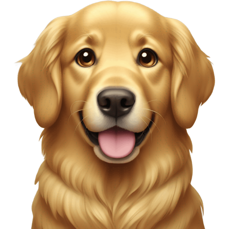 Golden retriever  emoji