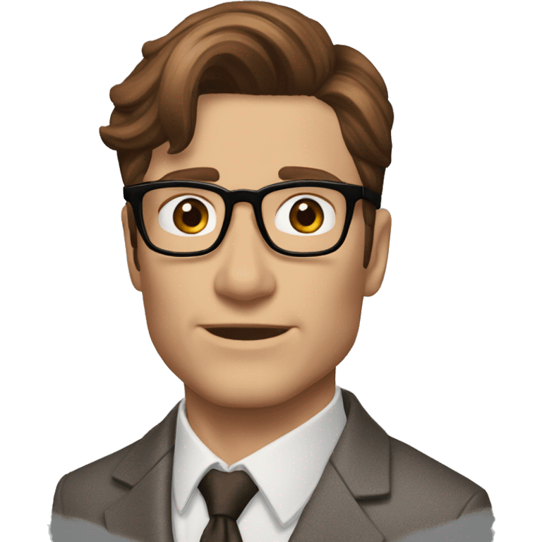 Garry Hart kingsman brown hair without one eye emoji