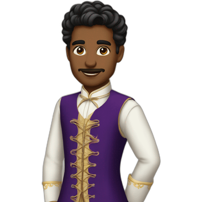 a princes dresses a  man emoji