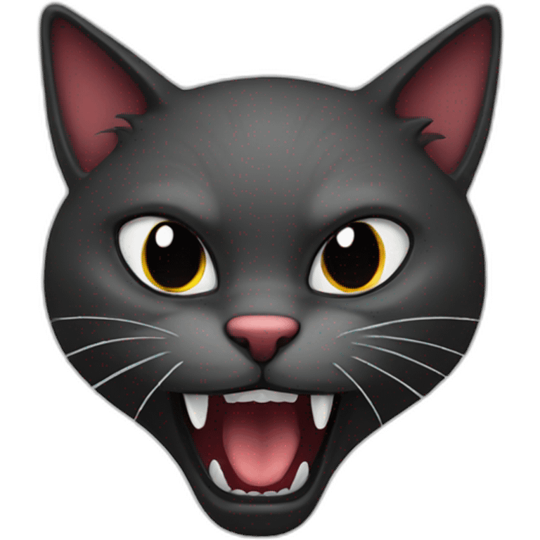 Evil cat emoji