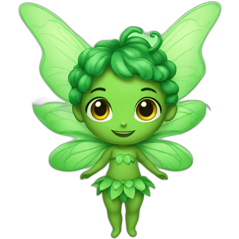 Little green fairy emoji