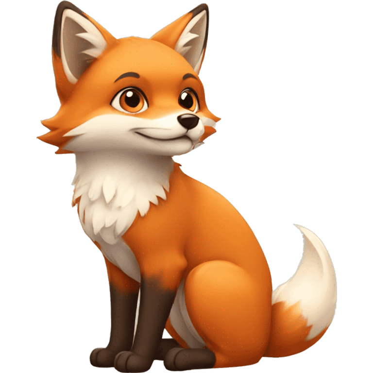 Sweetie fox emoji