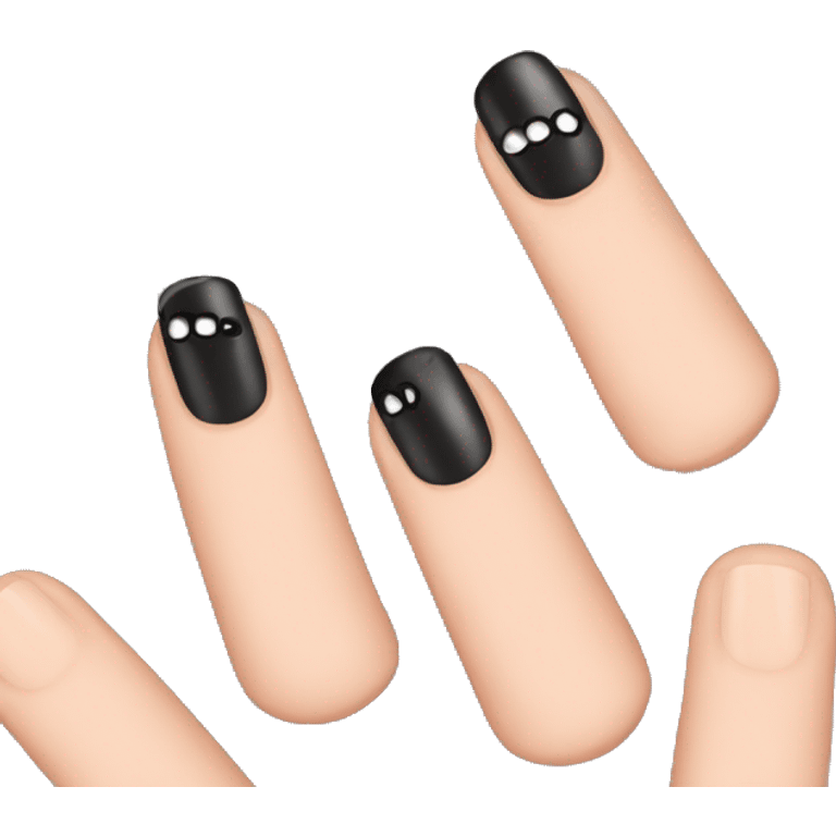 Black nails emoji