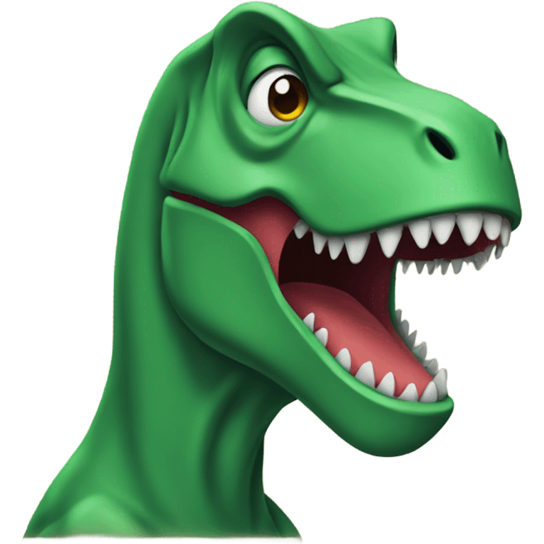 mean trex emoji