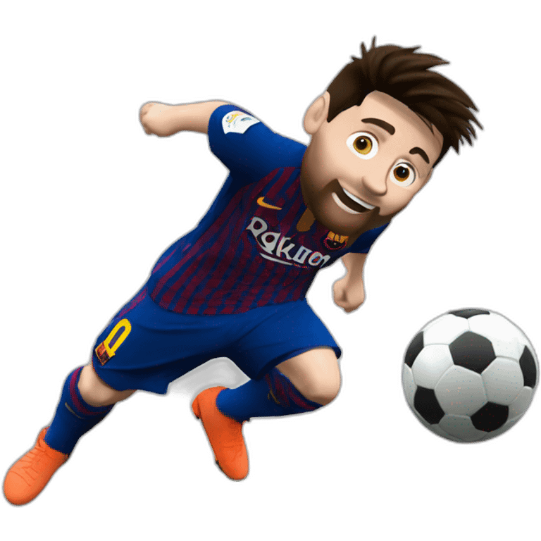 Lionel Messi goal emoji