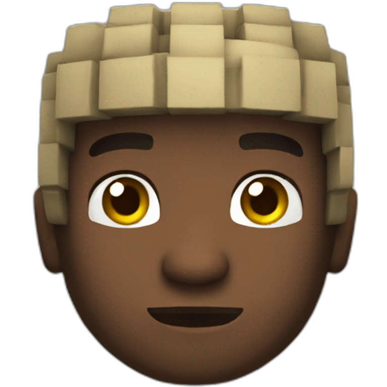 Villager from minecraft emoji