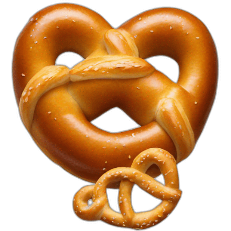 pretzel emoji