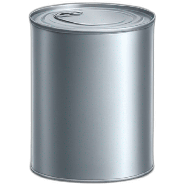 an open tin can  emoji