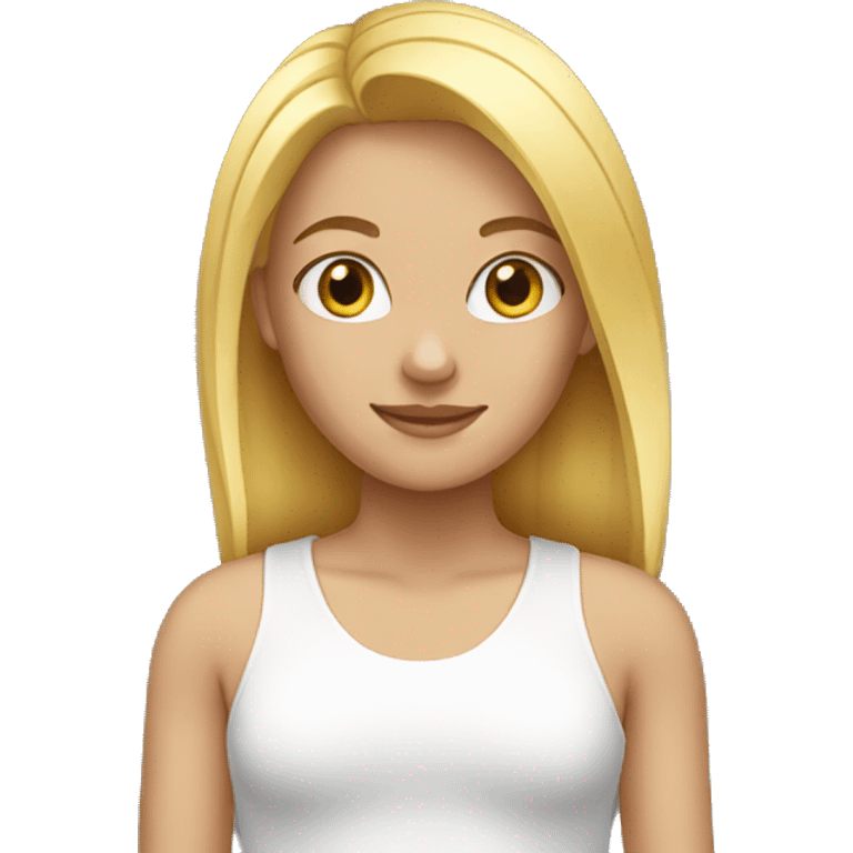 1 girl blond emoji