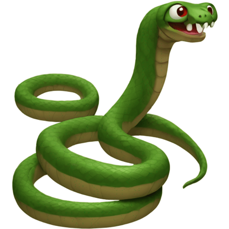 A snake with 8 legs. Wearing boots.  emoji