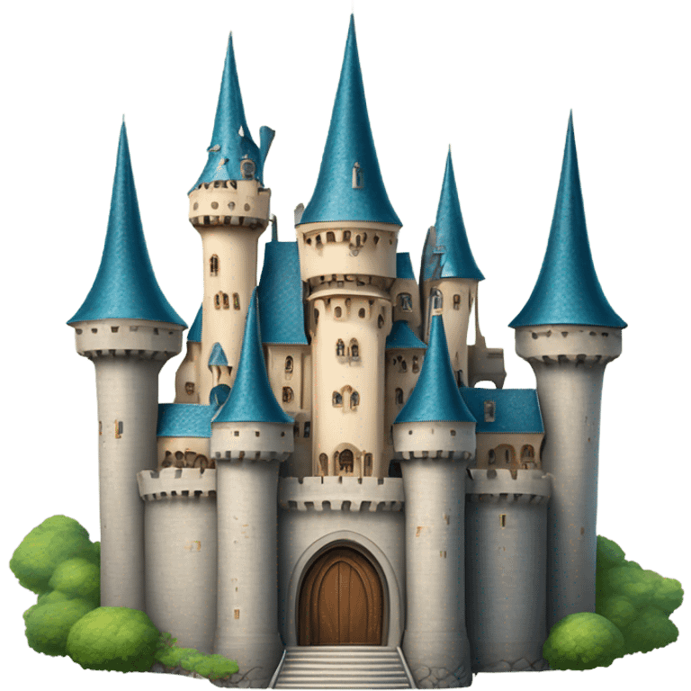 disney castle  emoji