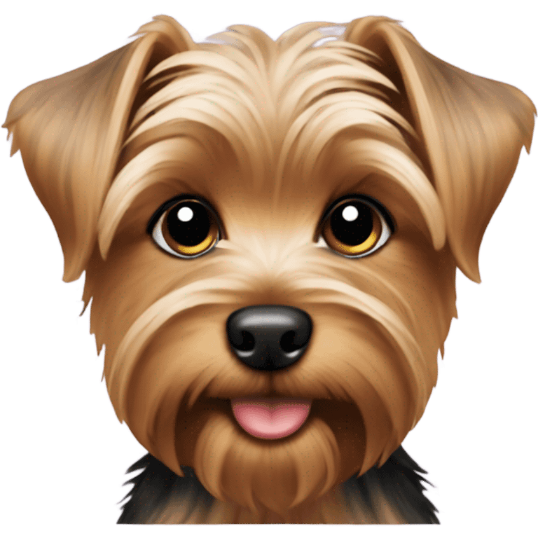 Yorkie puppy  emoji