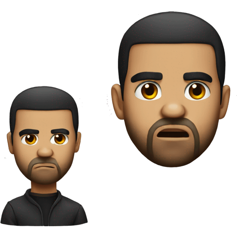 angry face Drake emoji