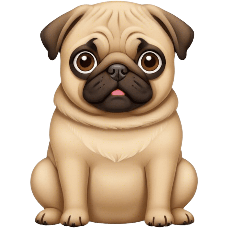 Pug emoji