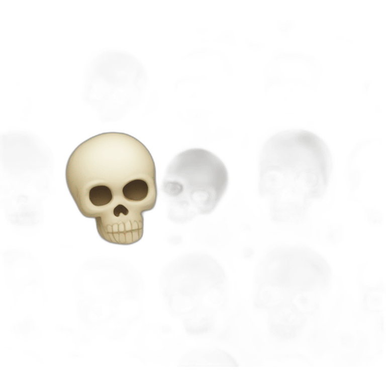 skull binary emoji