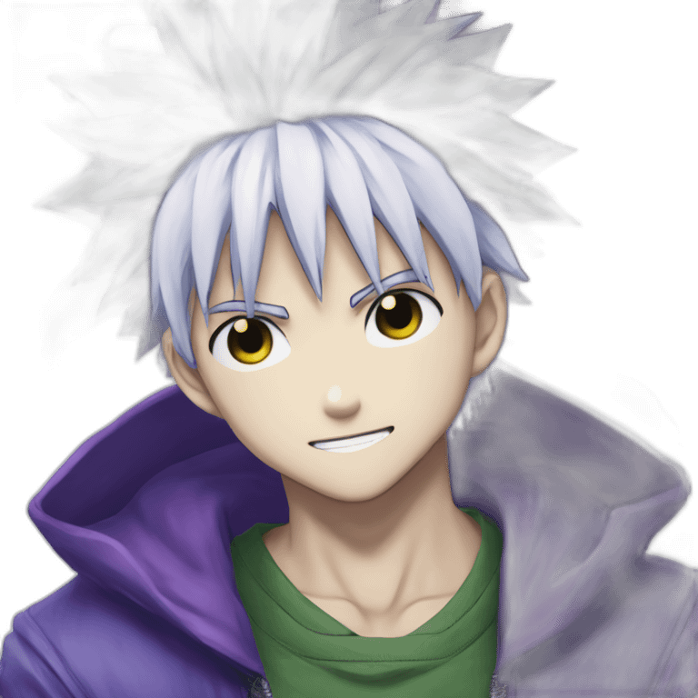 Hunter x hunter Killua emoji