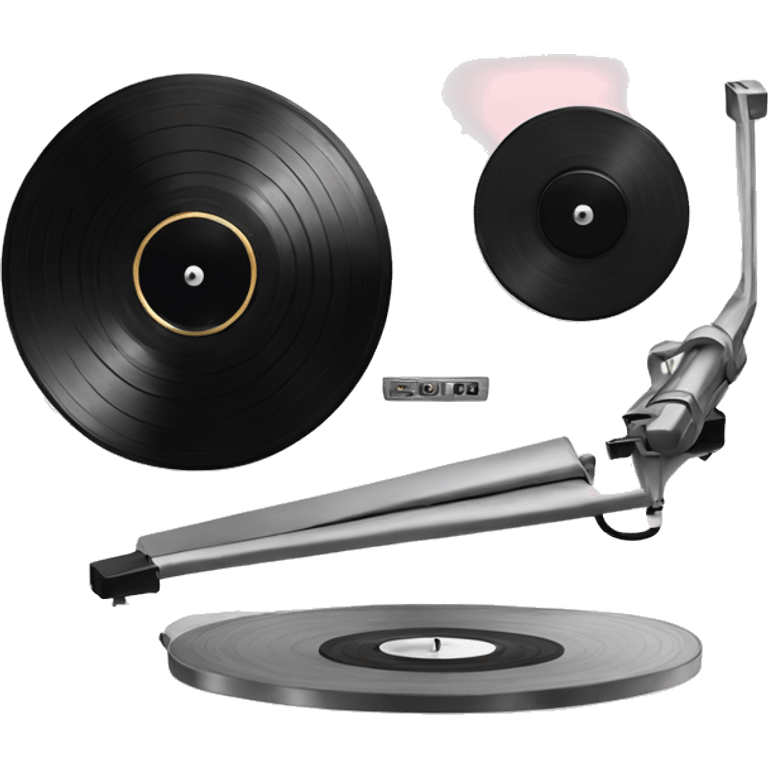 pale pink record player emoji