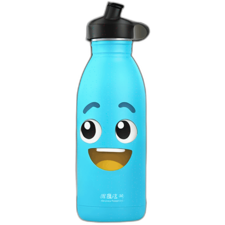 The world water bottle emoji