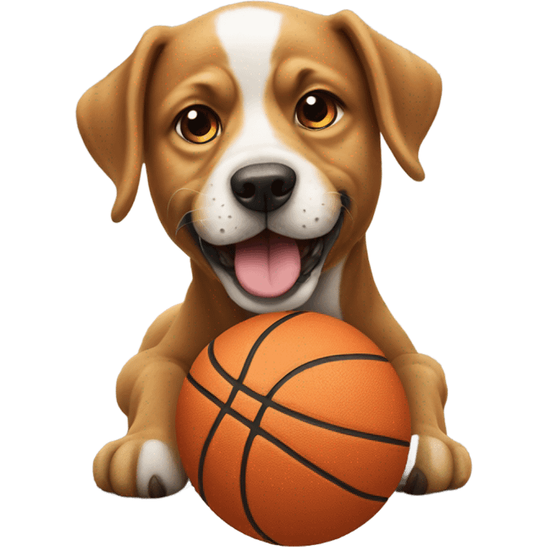 Dogs dunking  emoji