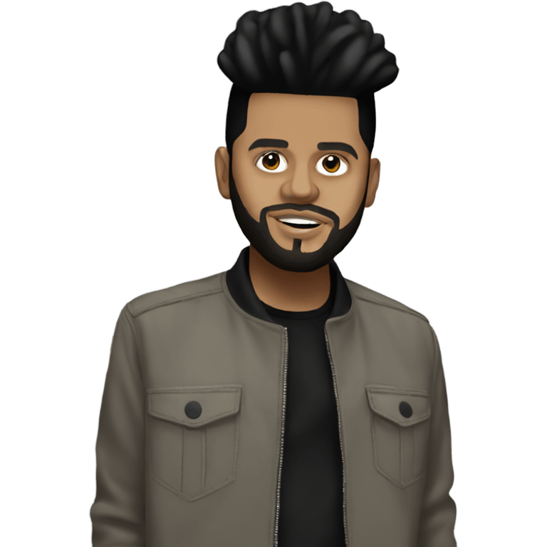 The weeknd emoji