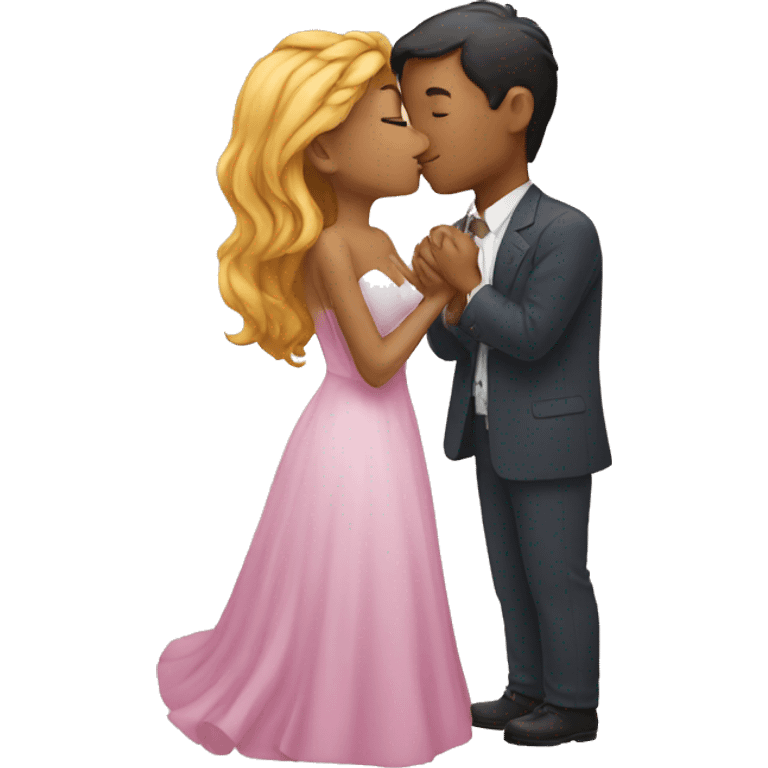 couple kissing emoji