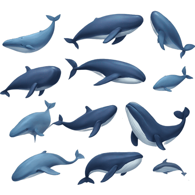 Whales emoji