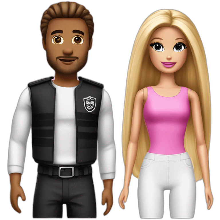 barbie and prisoner emoji