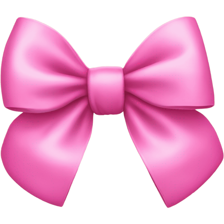 Pink bow emoji