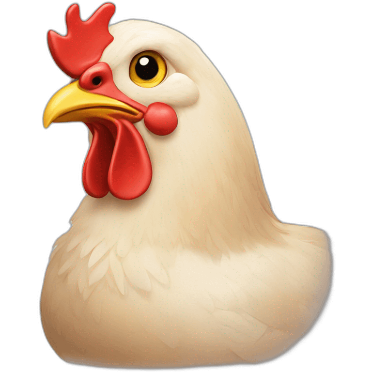 chicken emoji