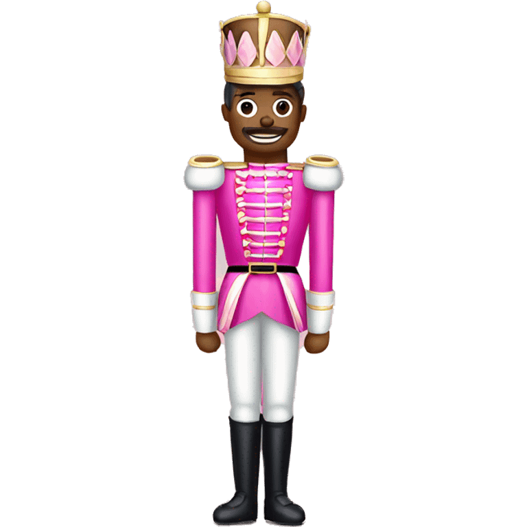 Pink nutcracker  emoji