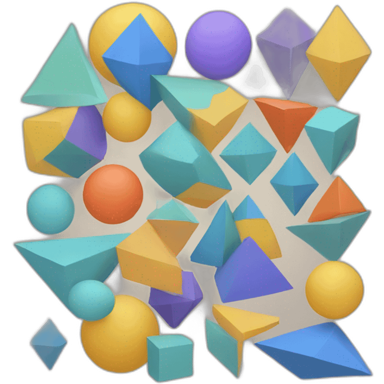 Geometric figures emoji