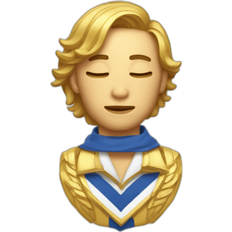 Sleepy medal emoji