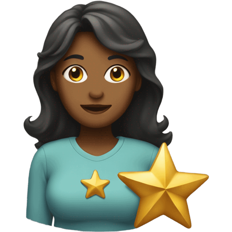 Mother with Gold Star emoji