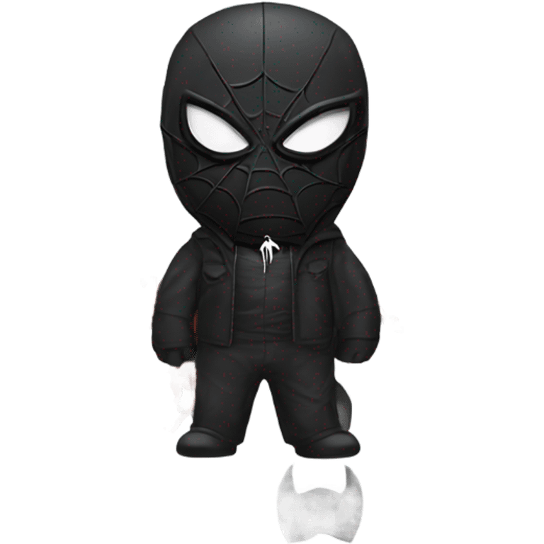 Black Spider - Man And venom emoji