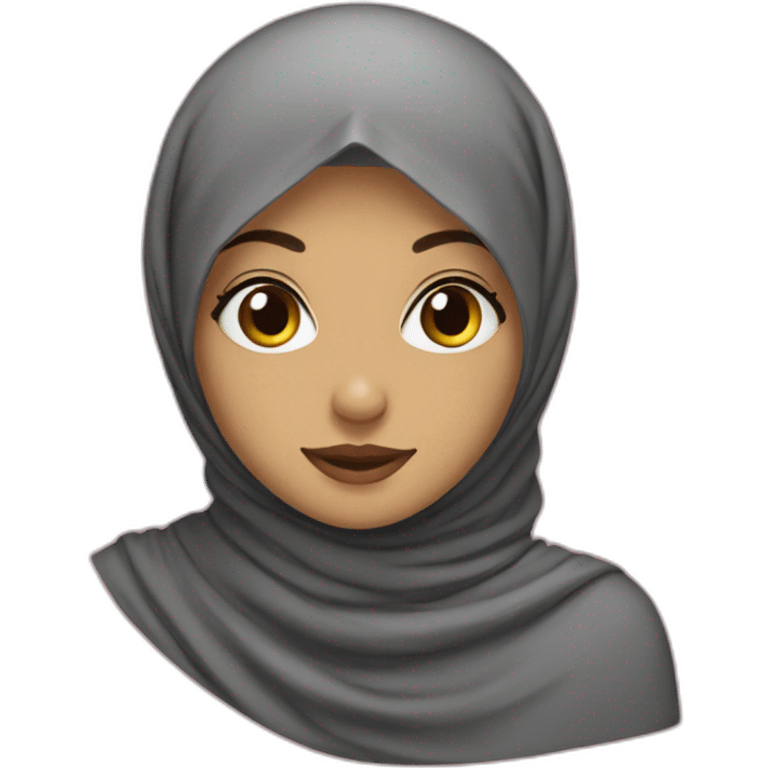 Hijab girl emoji