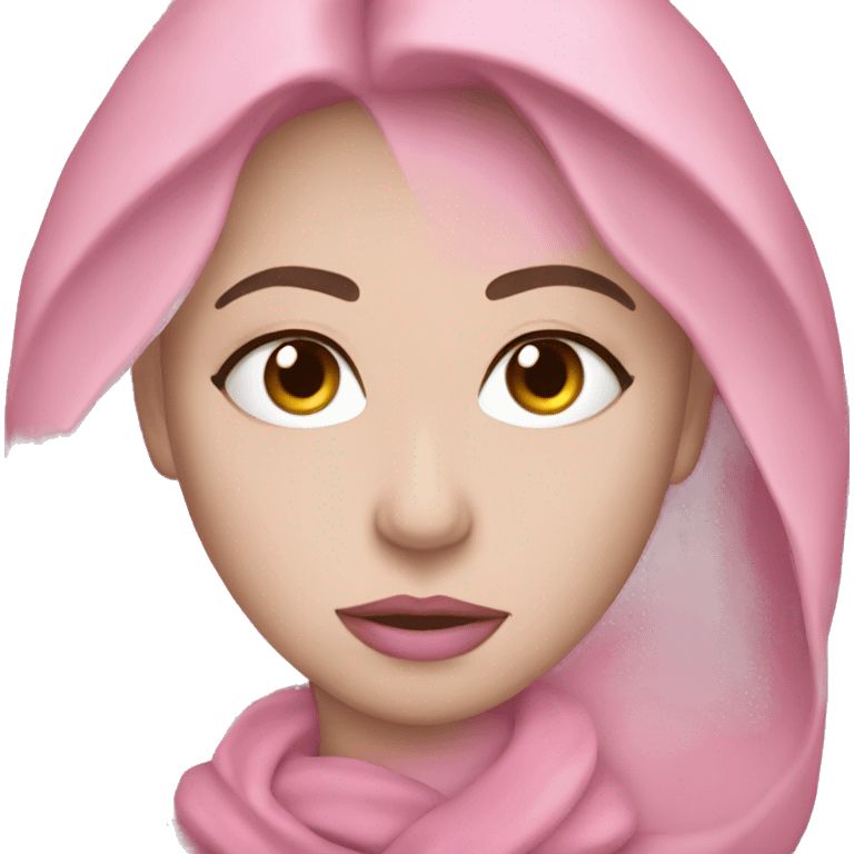 Lazo rosa emoji