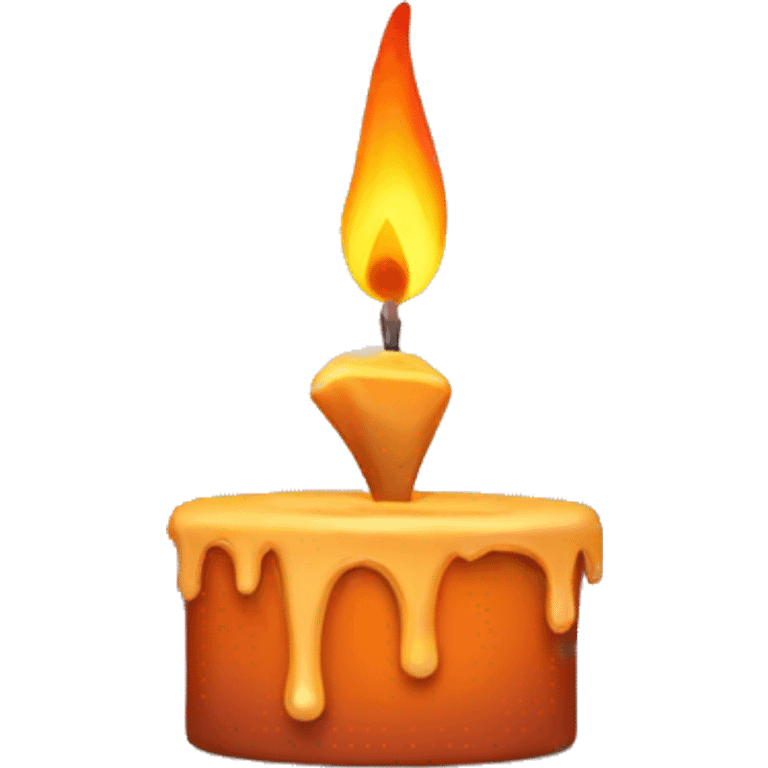 Candle fall theme emoji