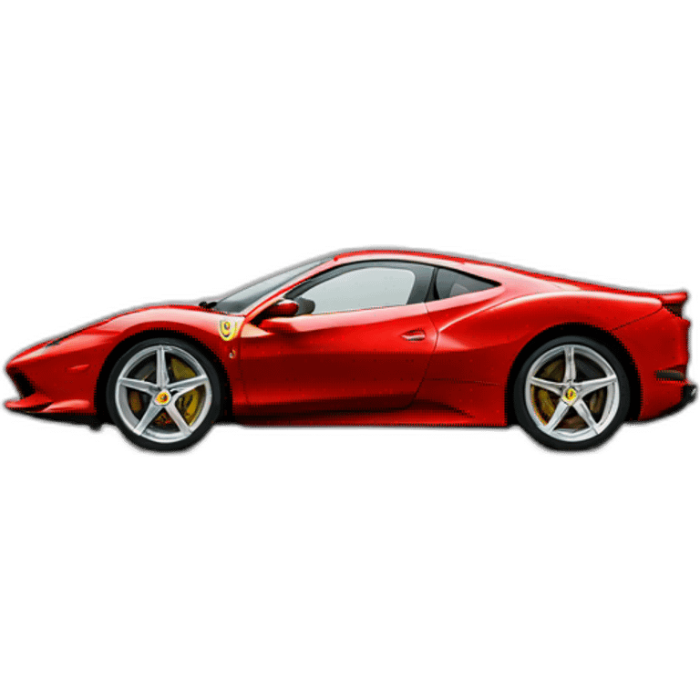 Le logo Ferrari emoji