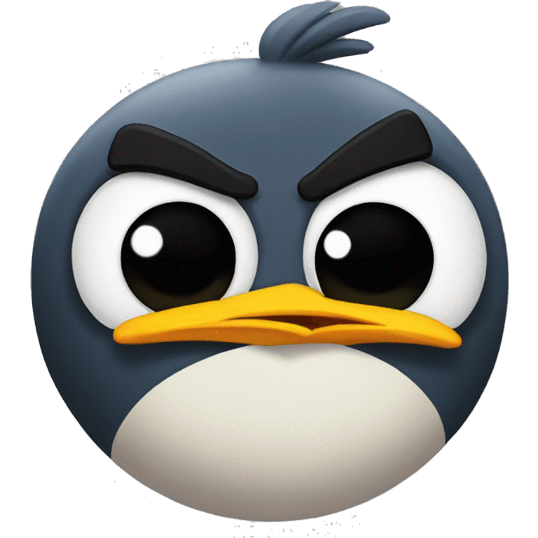 angry bird game white matilda emoji