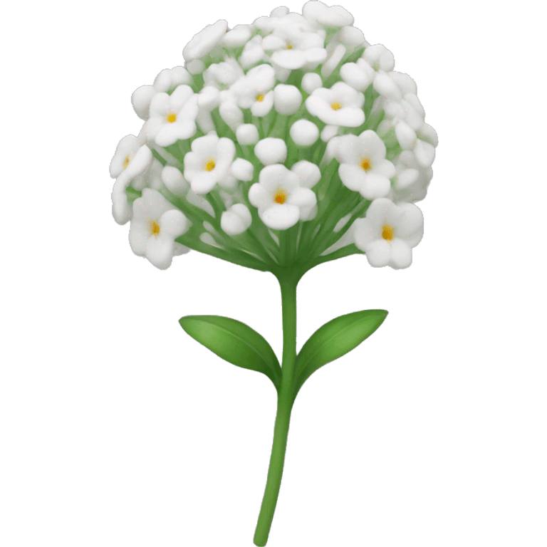 Baby’s Breath flower  emoji