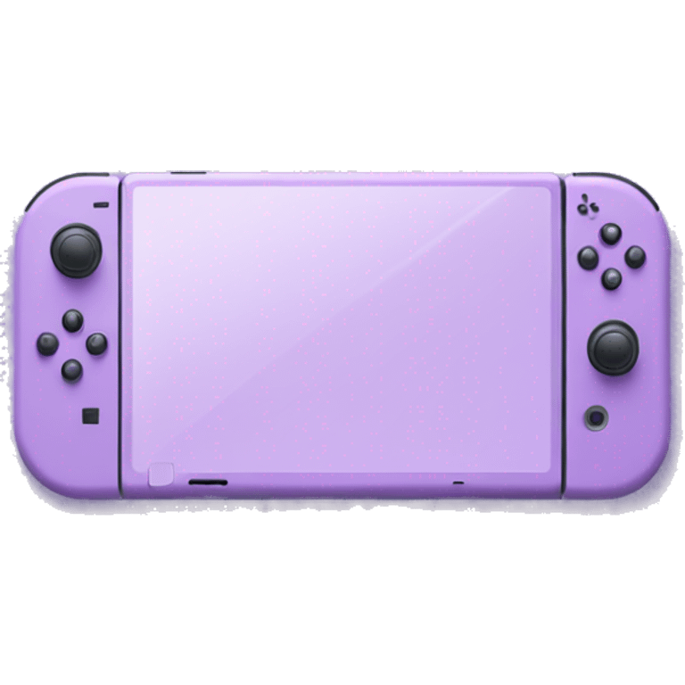 Pastel purple Nintendo switch  handheld  emoji